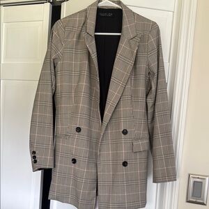 Rachel Zoe Plaid Blazer